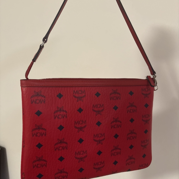 MCM Red Women's Bag - Picture 6 of 6